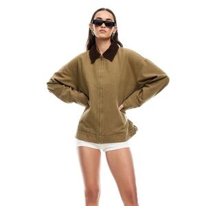 NWT Lioness Women's Workwear Barn Jacket, Chestnut, Brown, XL